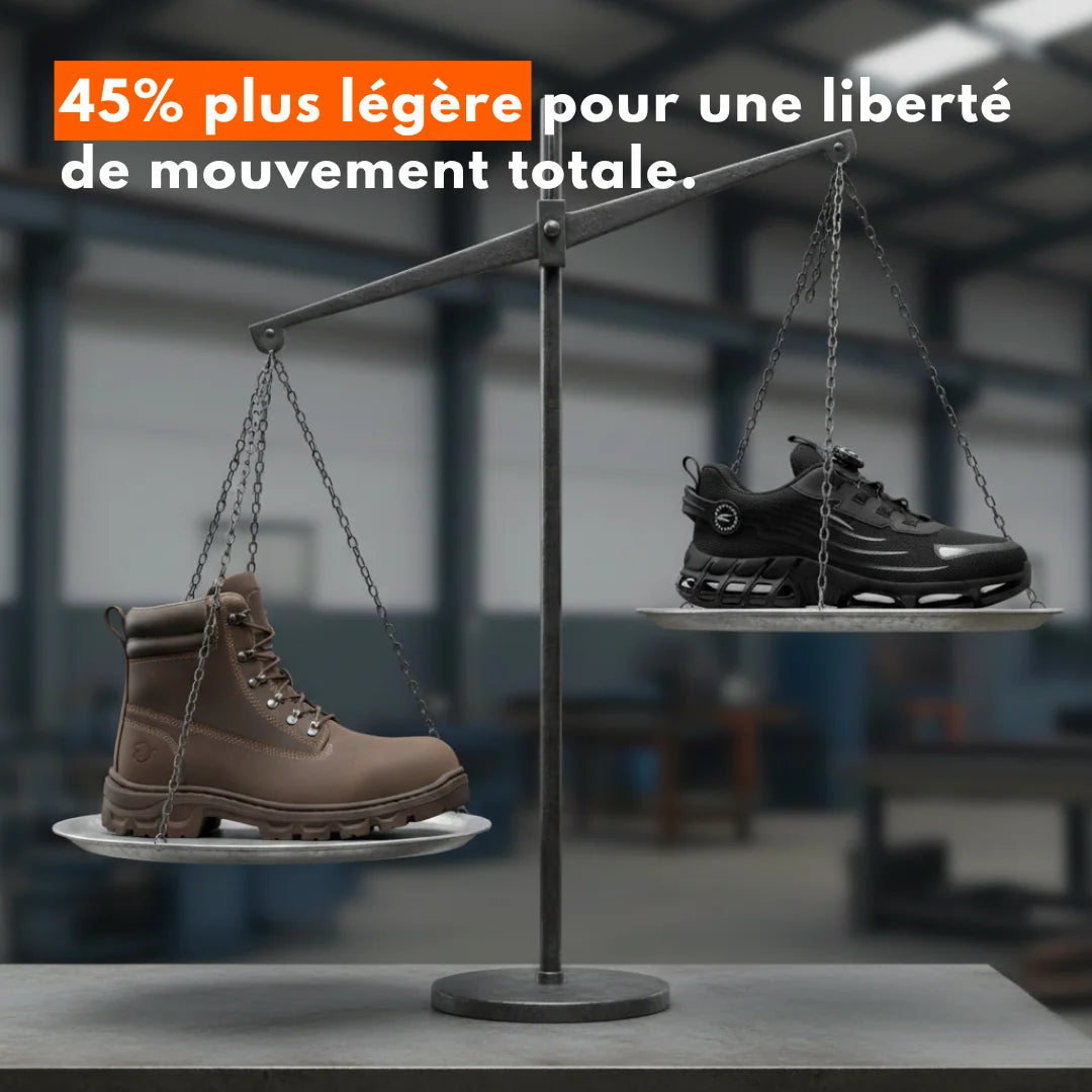 Titan Pro® – Le confort d’une basket, la protection d’une chaussure de sécurité